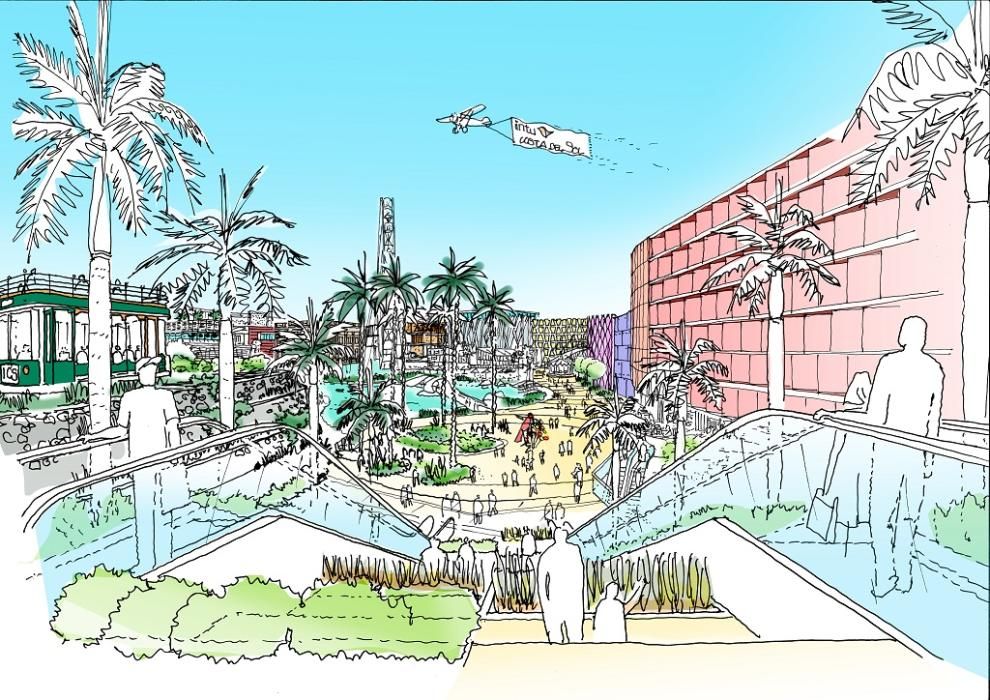 Proyecto de Intu Costa del Sol en Torremolinos.