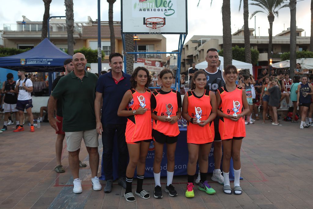 Finales y entrga de premios del del 3x3 de baloncesto de la Ribera