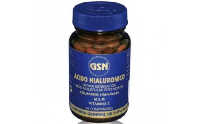 Cápsulas de ácido hialurónico de GSN