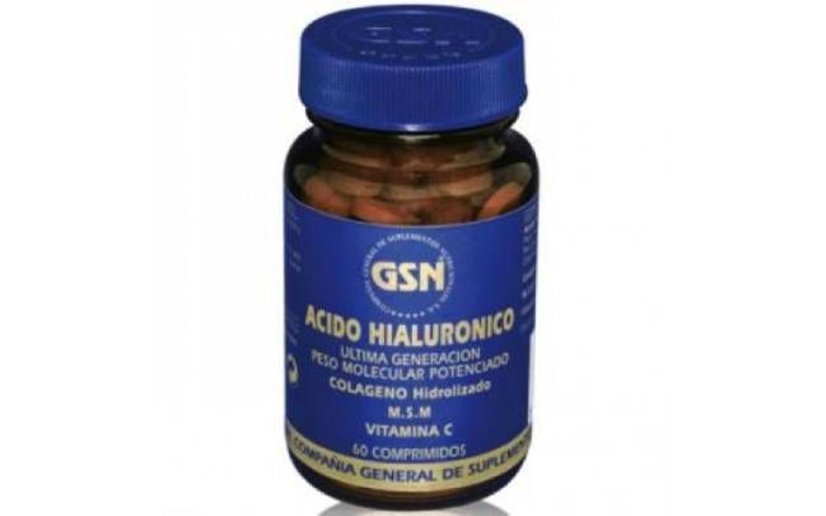 Cápsulas de ácido hialurónico de GSN