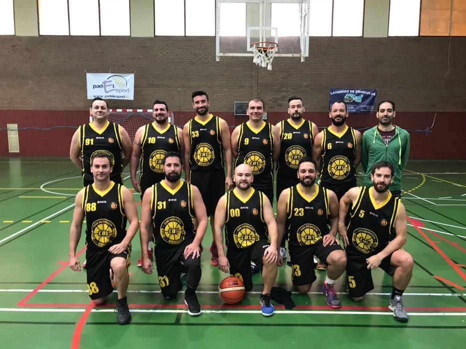 Equipos del club de baloncesto de Xirivella.