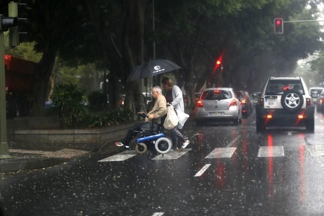 Lluvia en Tenerife