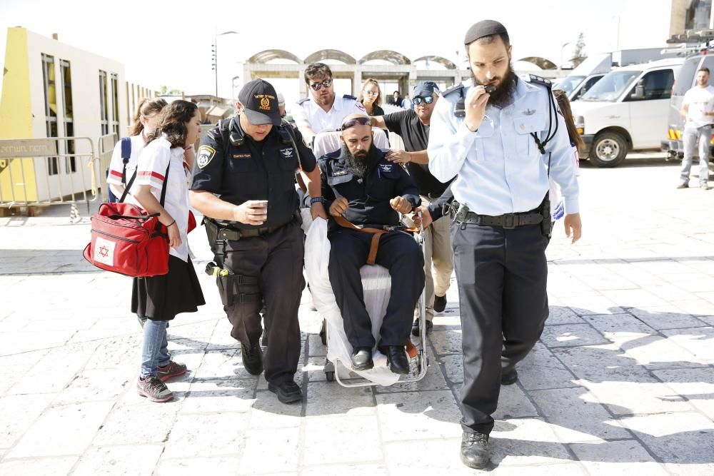 Tres terroristas muertos en un atentado en Jerusalén