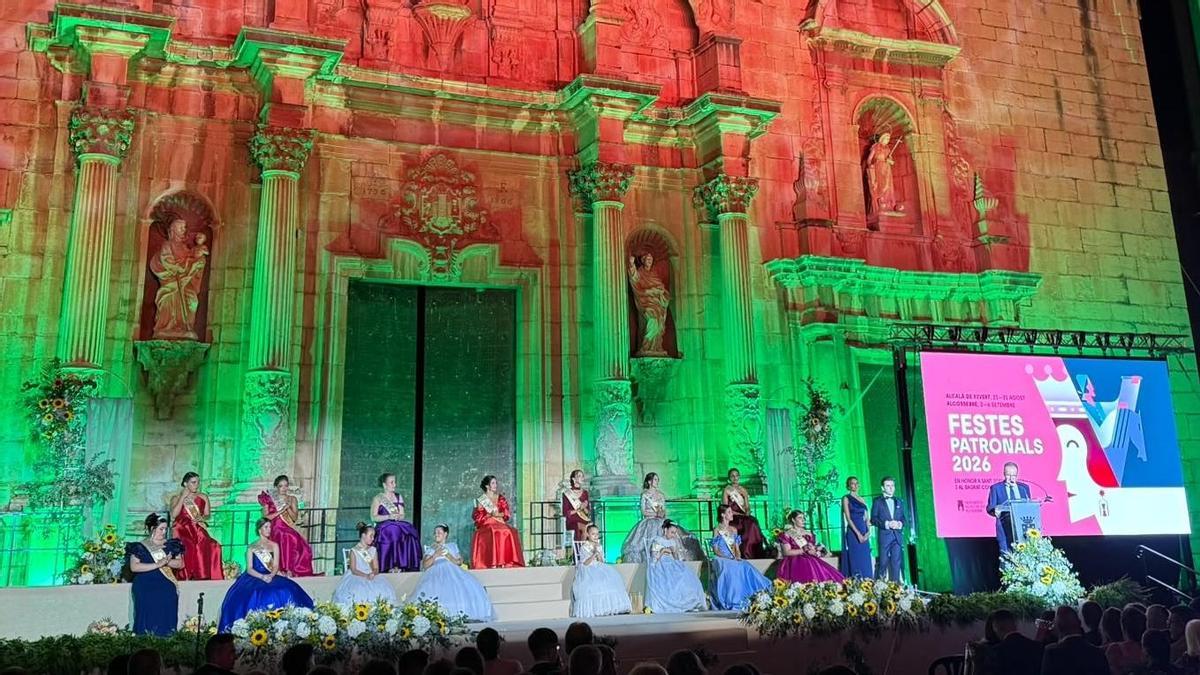Acte de proclamació de les quinze festeres de Alcalà de Xivert.