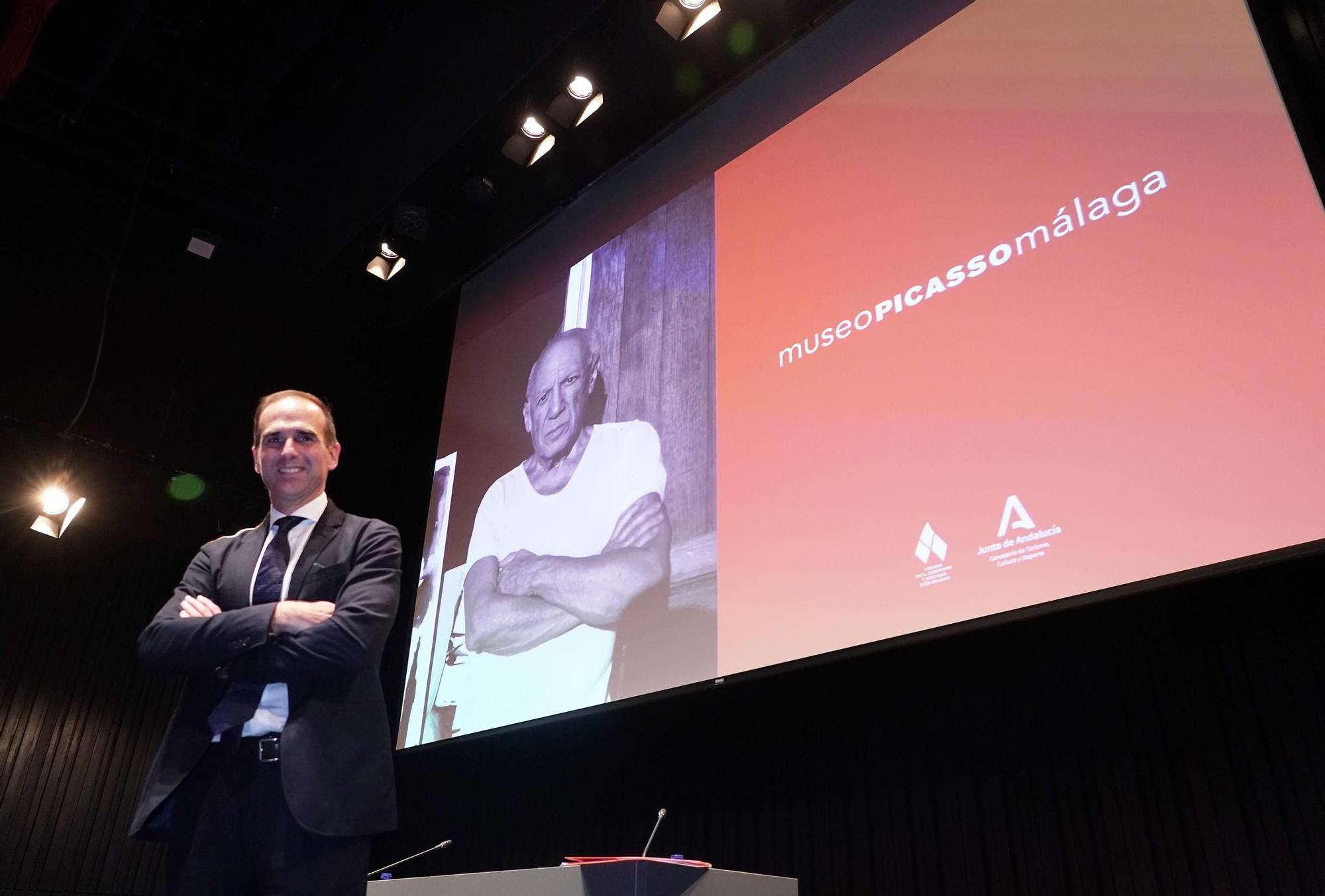 Presentación de Miguel López-Remiro como nuevo director artístico del Museo Picasso Málaga