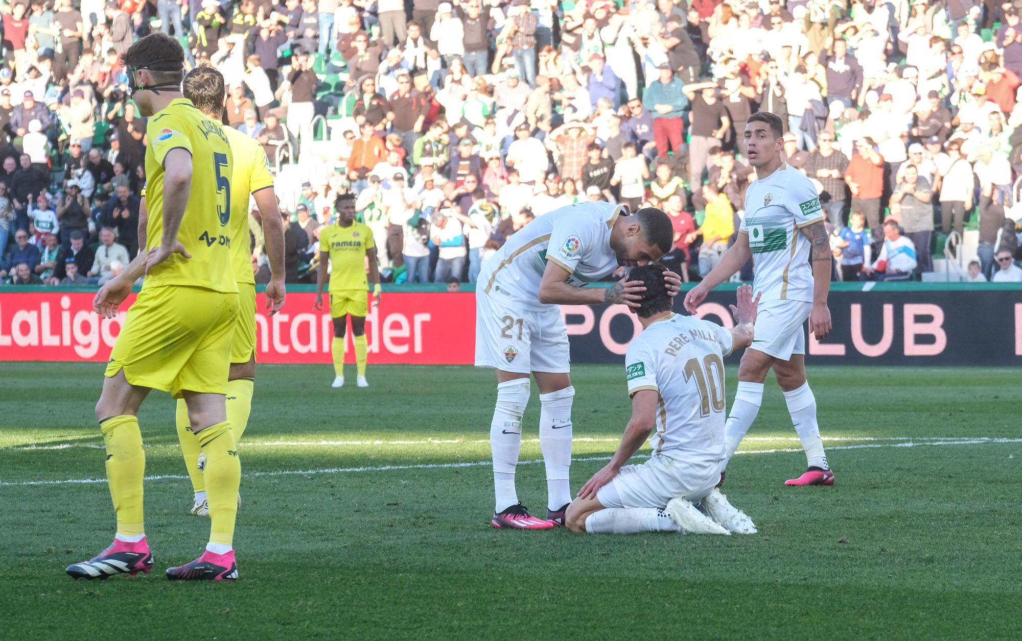 Las mejores imágenes de la primera victoria del Elche en La Liga