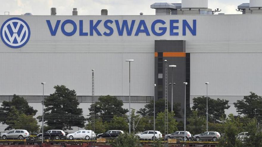 Una planta de Volkswagen en Alemania.