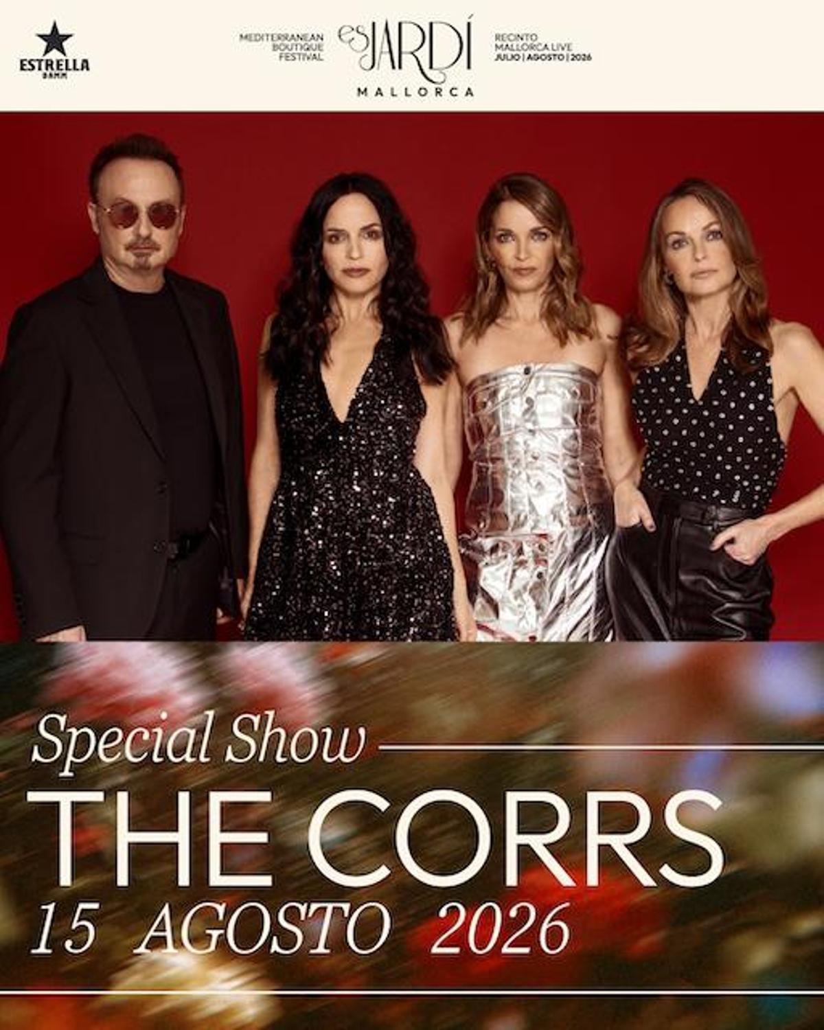 The Corrs actuarán en Es Jardí