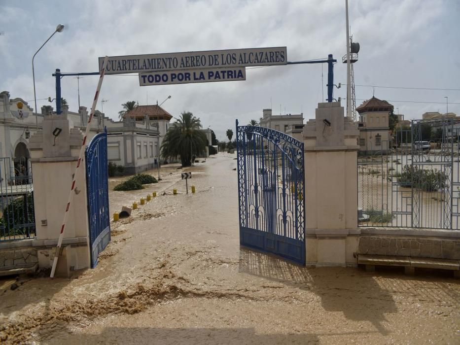 Gota fría en Los Alcázares: Inundaciones, rescates y destrozos