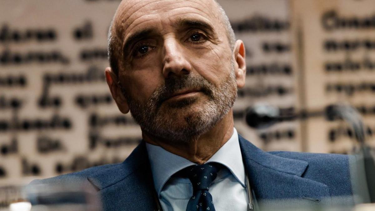 Julio Martínez Martínez, ‘Julito’, en la comissió Koldo. | CARLOS LUJÁN / EUROPA PRESS