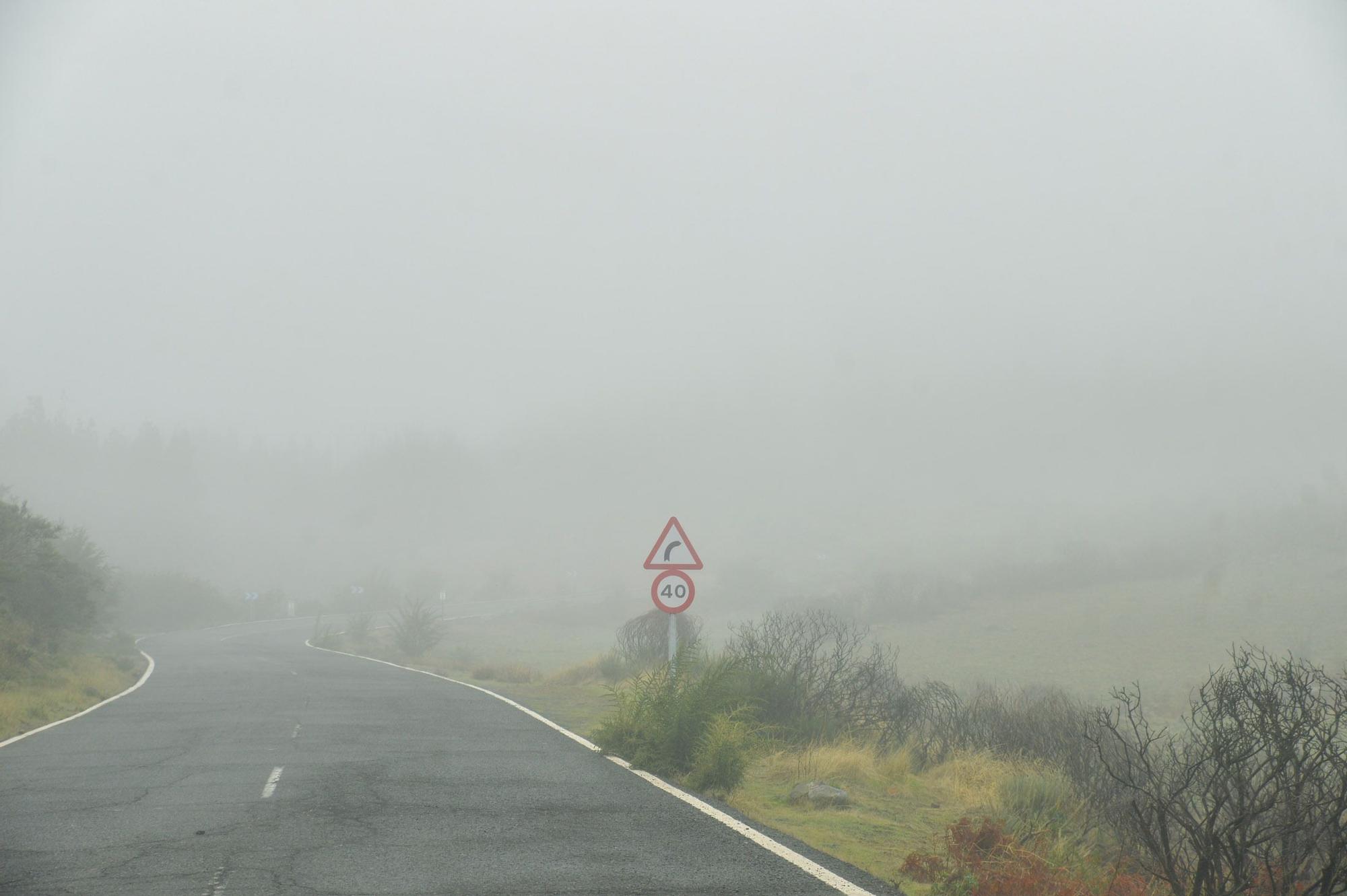 Nueva jornada de lluvias en Gran Canaria por el paso de la borrasca 'Filomena'