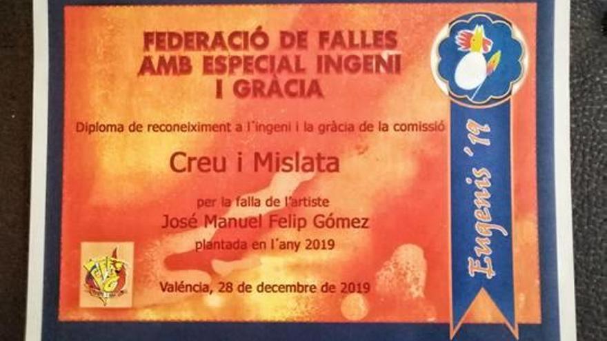 Los premios «Eugeni» se van para dos casales de Mislata