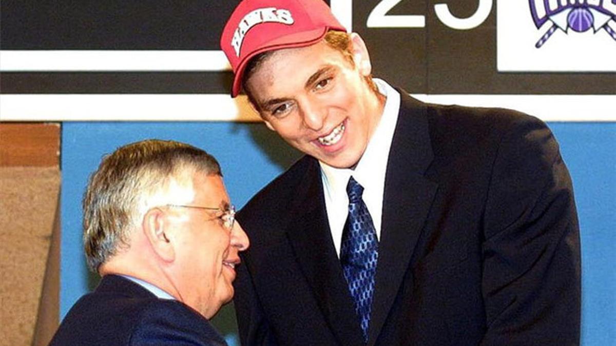 Pau Gasol fue drafteado en 2001