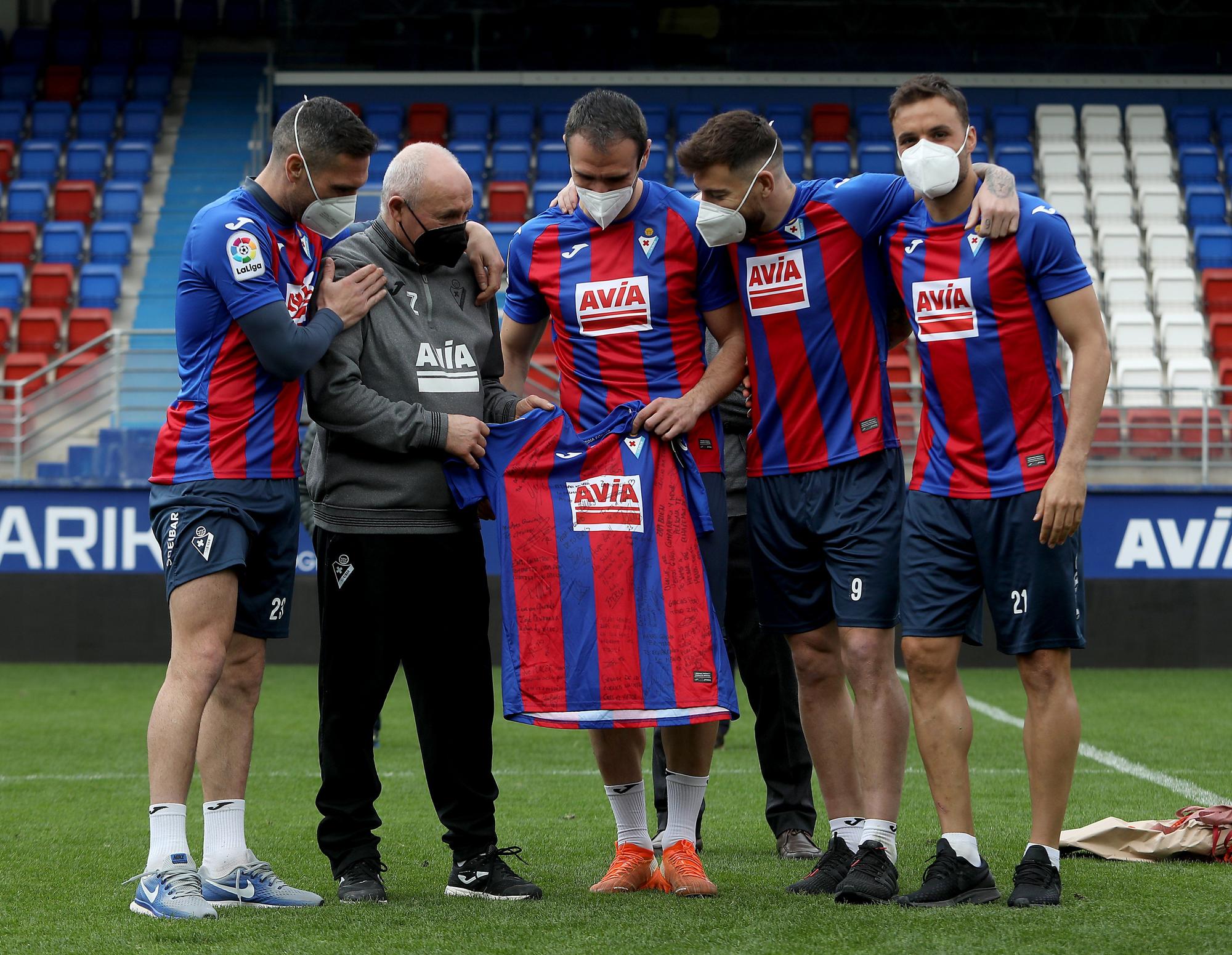 Las fotos de Zapico con el Eibar