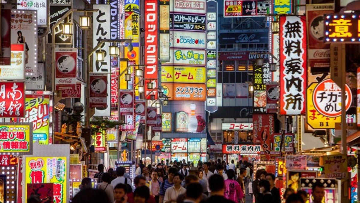 Distrito de Kabukicho, en el barrio de Shinjuku, en Tokio.