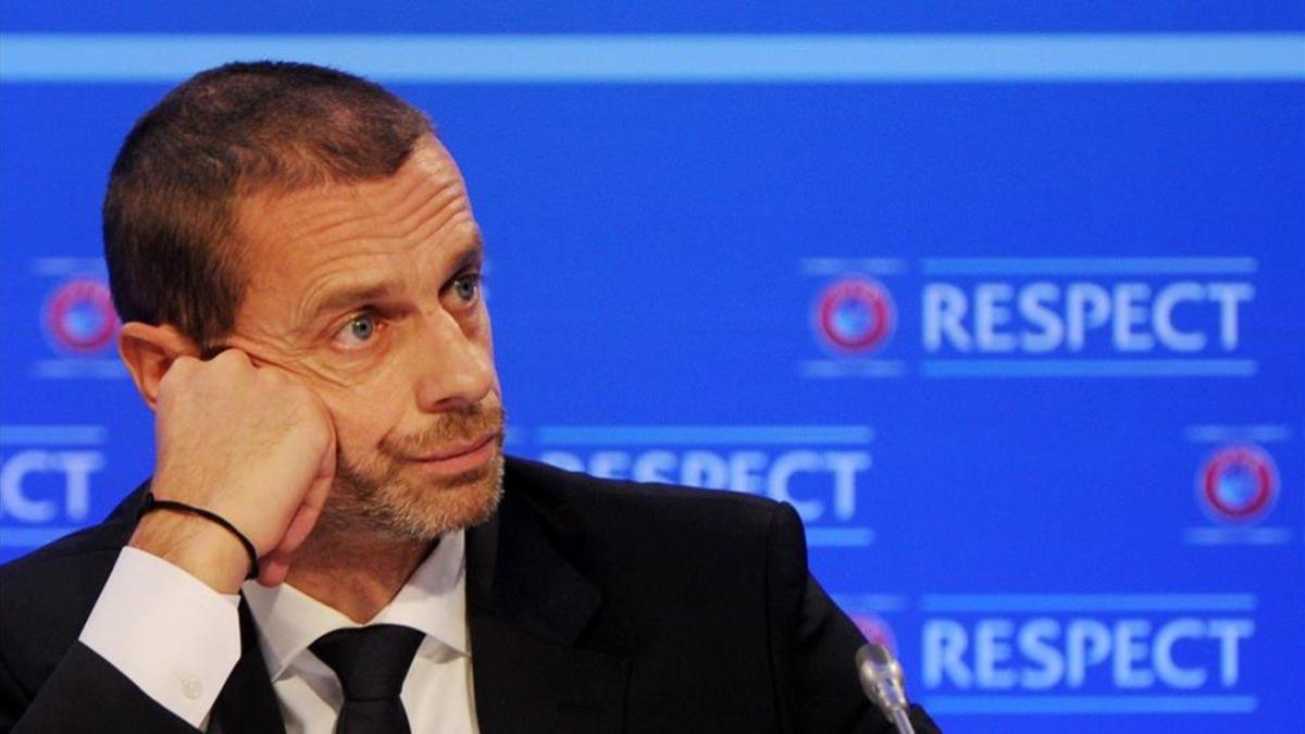 Aleksander Ceferin es el presidente de la UEFA