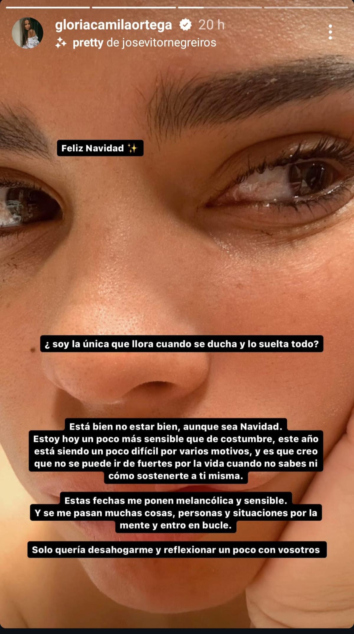 Gloria Camila en Instagram