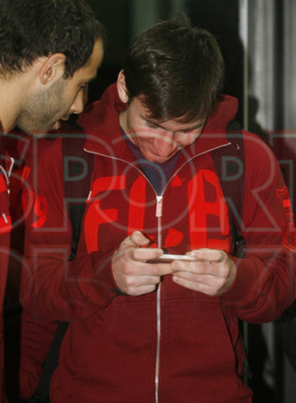 El viaje del Barça a Madrid, en imágenes