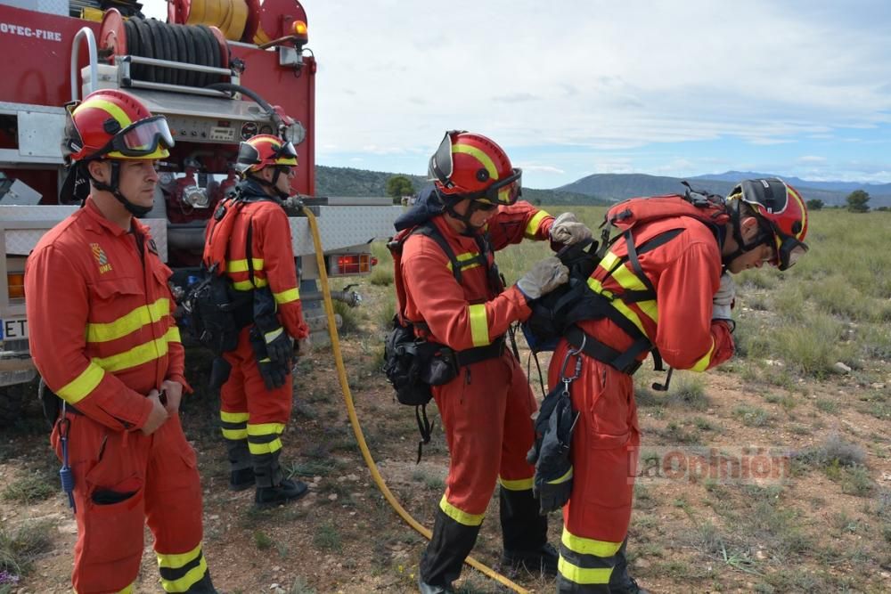 La Unidad Militar de Emergencias en Cieza