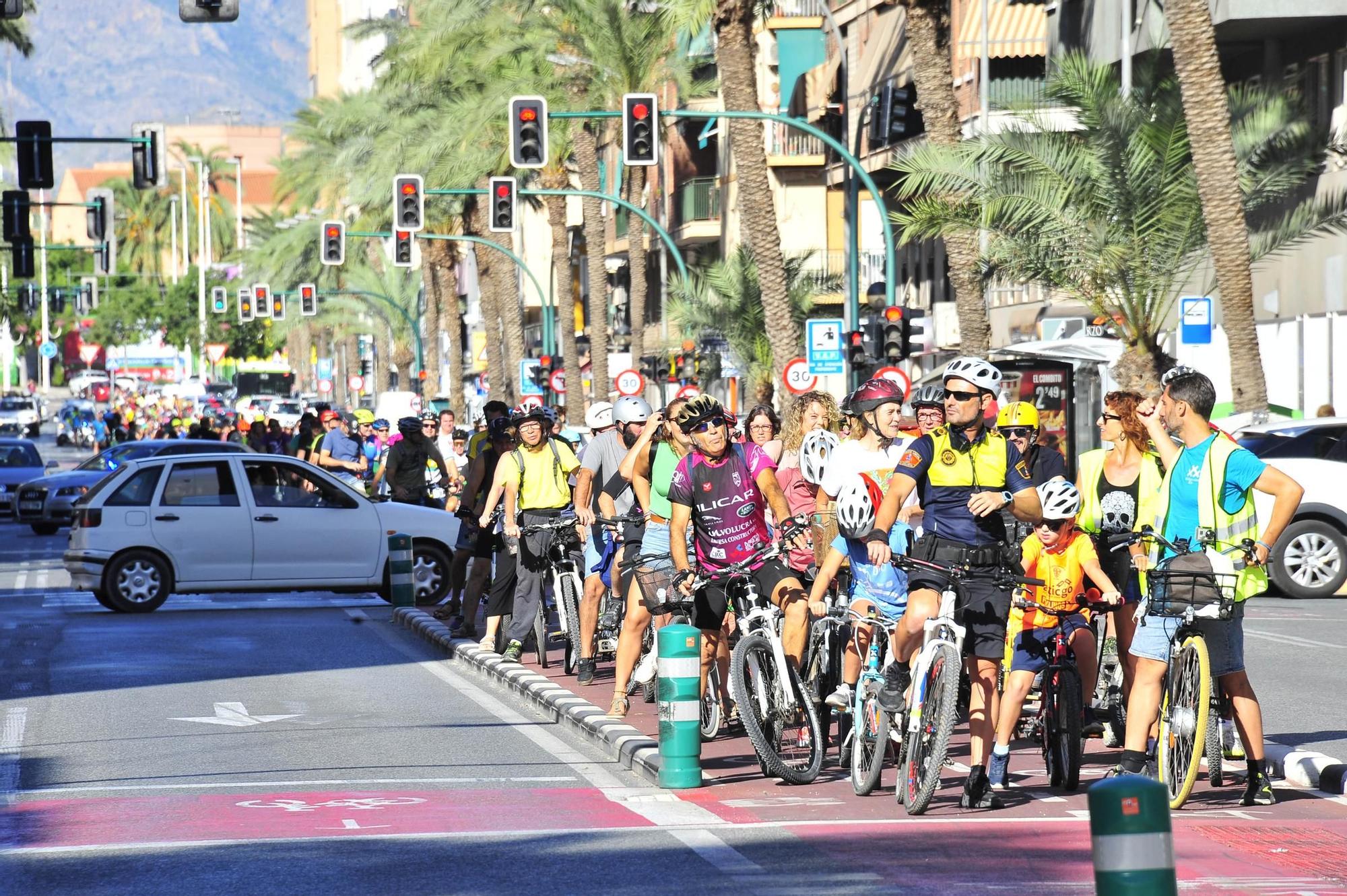 Segunda 'bicifestación' en Elche