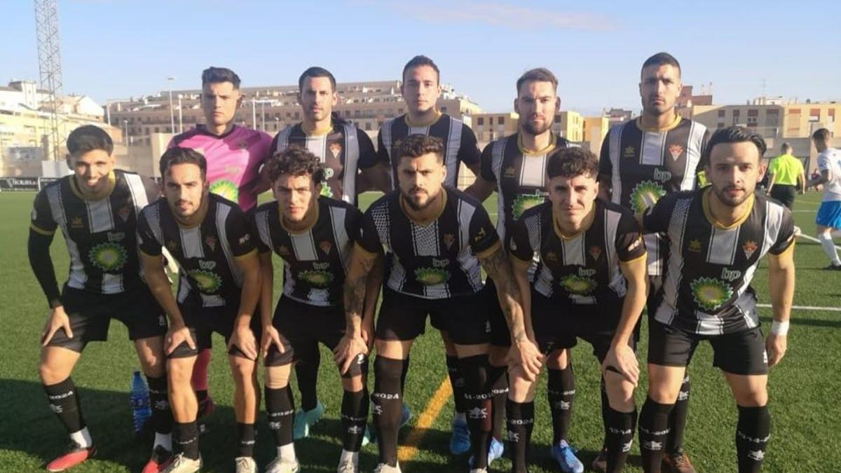 Once inicial que presentó el Almazora en el partido contra el líder Vall de Uxó en el José Manuel Pesudo.