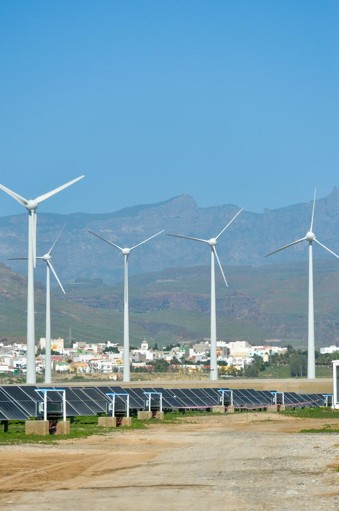 Inauguración del mayor complejo de generación de energía renovable de Canarias