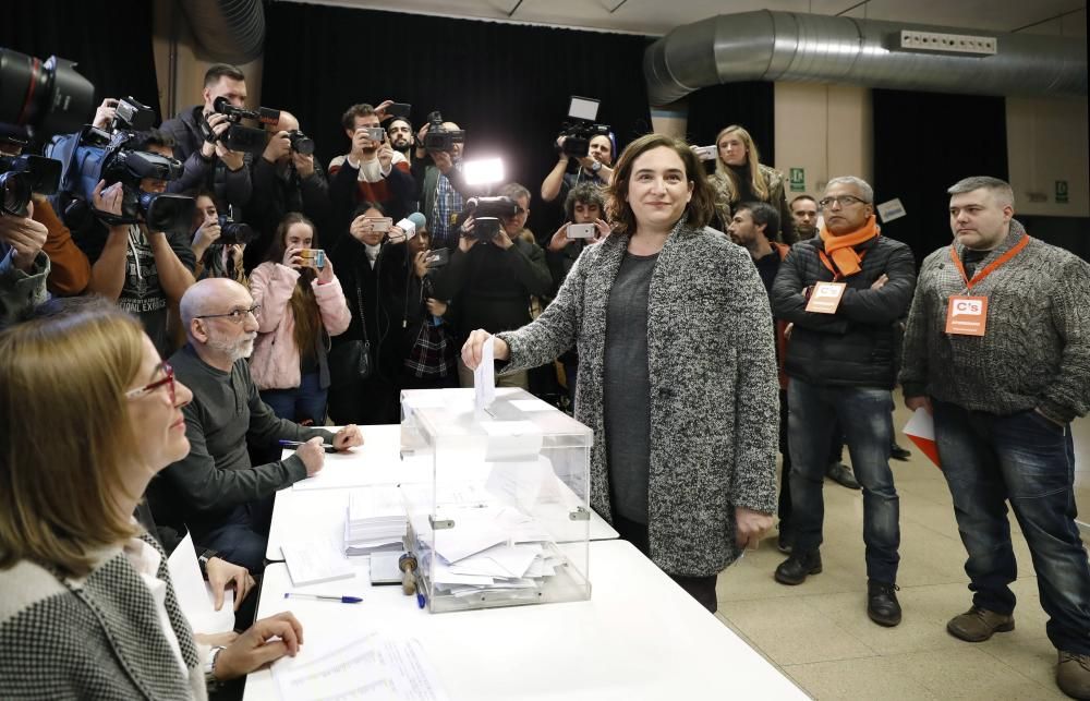 Jornada electoral 21D Catalunya en Comú Podem