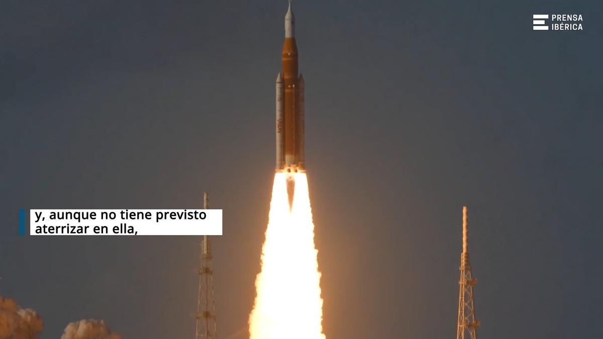 Así ha sido el histórico despegue de la misión Artemis II rumbo a la Luna