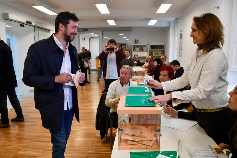 Antón Gómez-Reino, candidato de En Común Unidas Podemos por A Coruña.