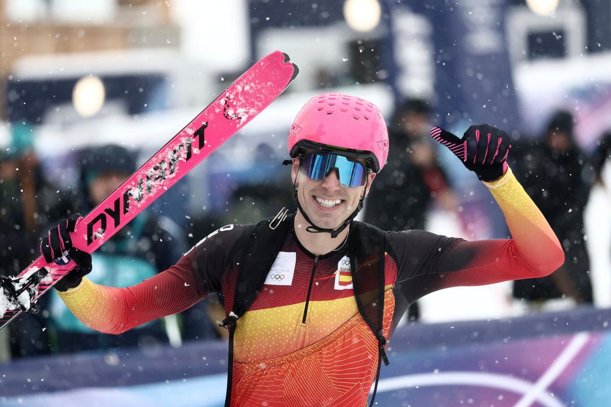 Oriol Cardona, medalla de oro en skimo en los Juegos Olímpicos de invierno