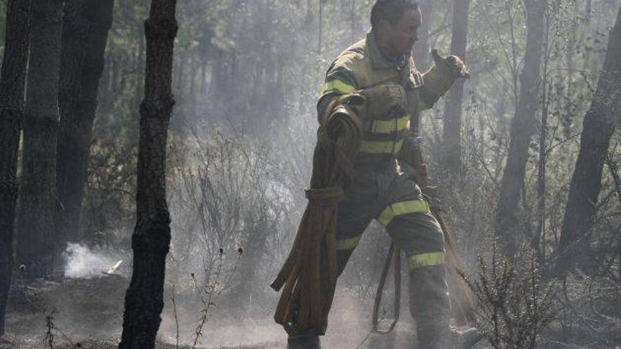 Los incendios arrasan el norte de España y se cobran la vida de un brigadista