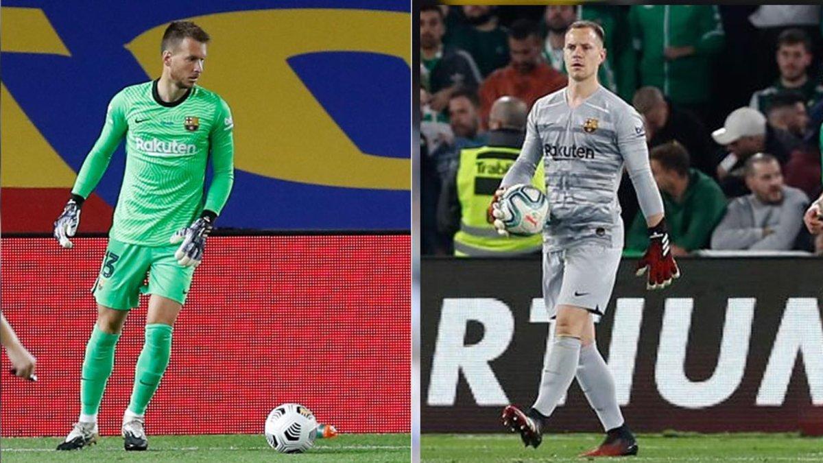 Neto y Ter Stegen, el Barça ofrece garantías bajo palos