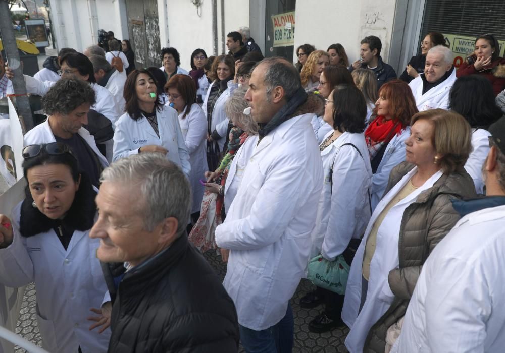 La protesta de los médicos llega al Parlamento