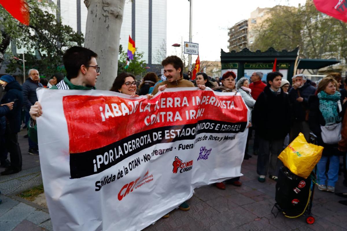 En imágenes I Manifestación en Zaragoza contra las guerras y los ...