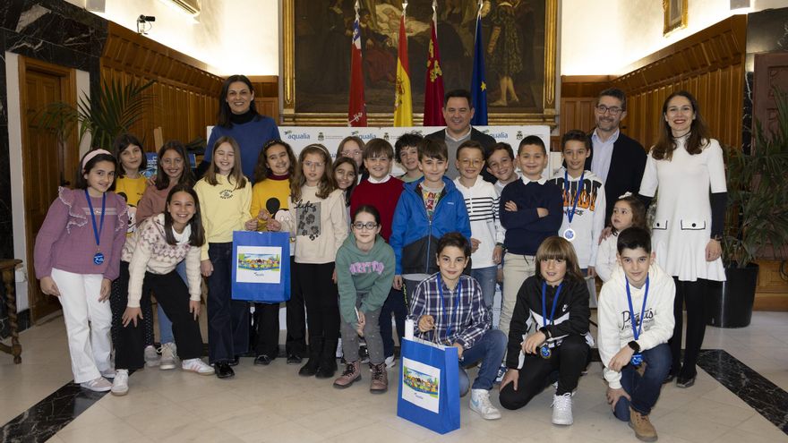 Aqualia premia a un colegio de Caravaca por concienciar sobre la biodiversidad