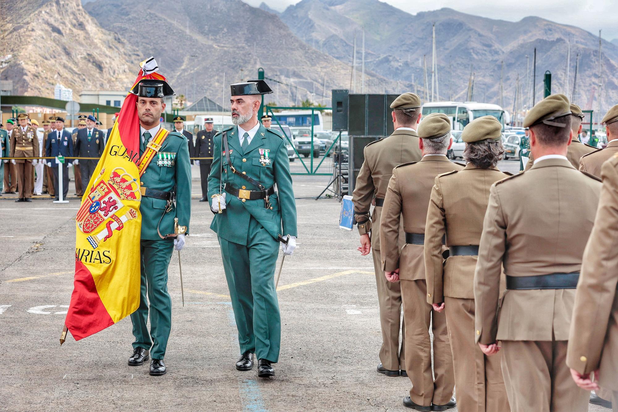 Acto de celebración del 179 aniversario de la fundación de la Guardia Civil