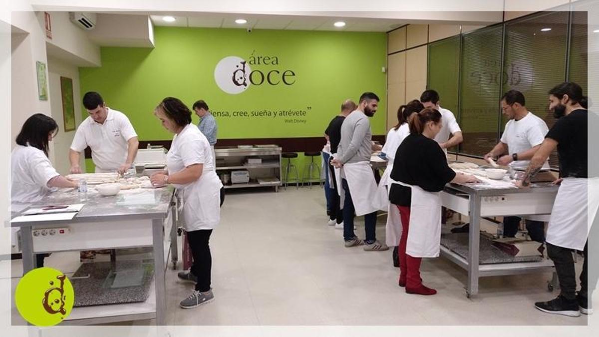 Aula obrador de Área Doce, de Reyvi.