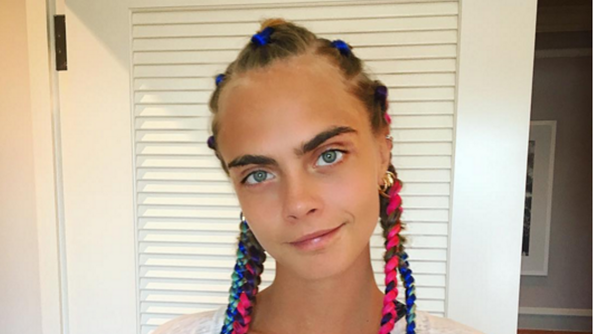 Cara Delevingne en el festival Burning Man