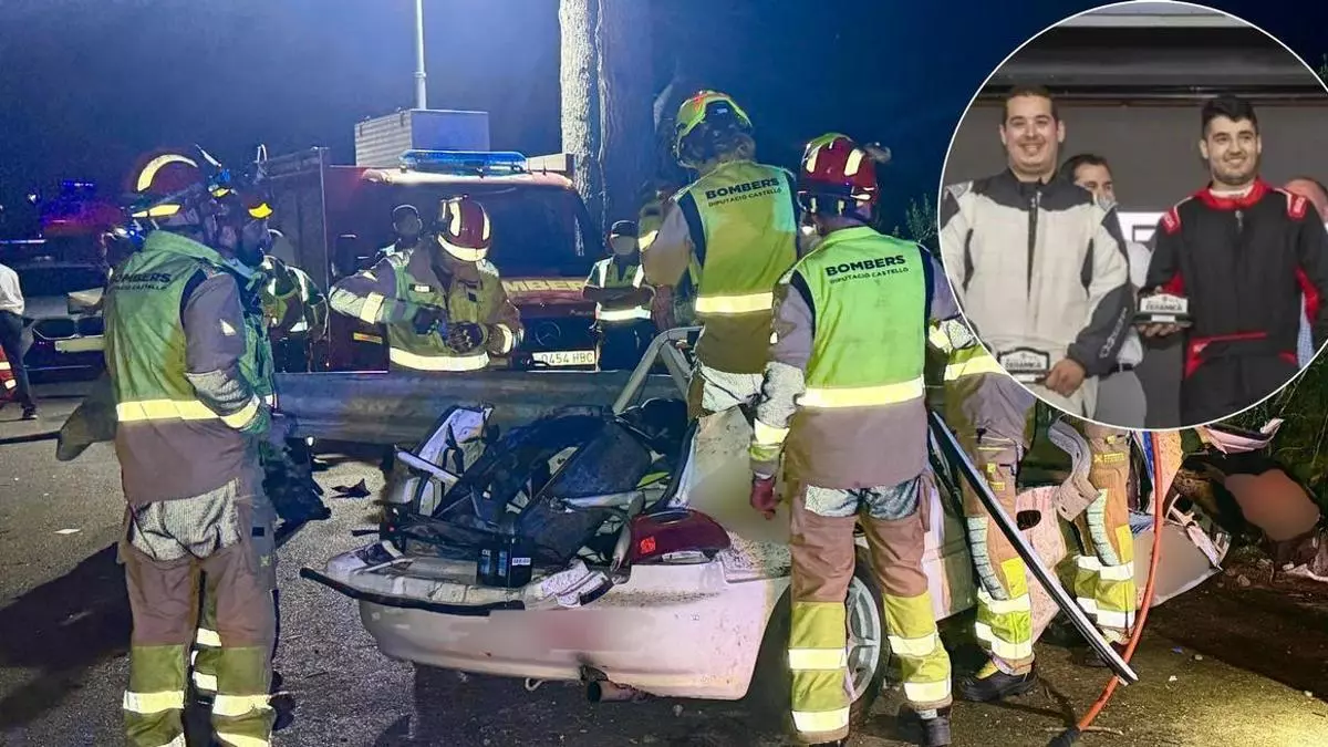 Muere un copiloto y el piloto herido muy grave en el Rallye de la Cerámica en Castellón