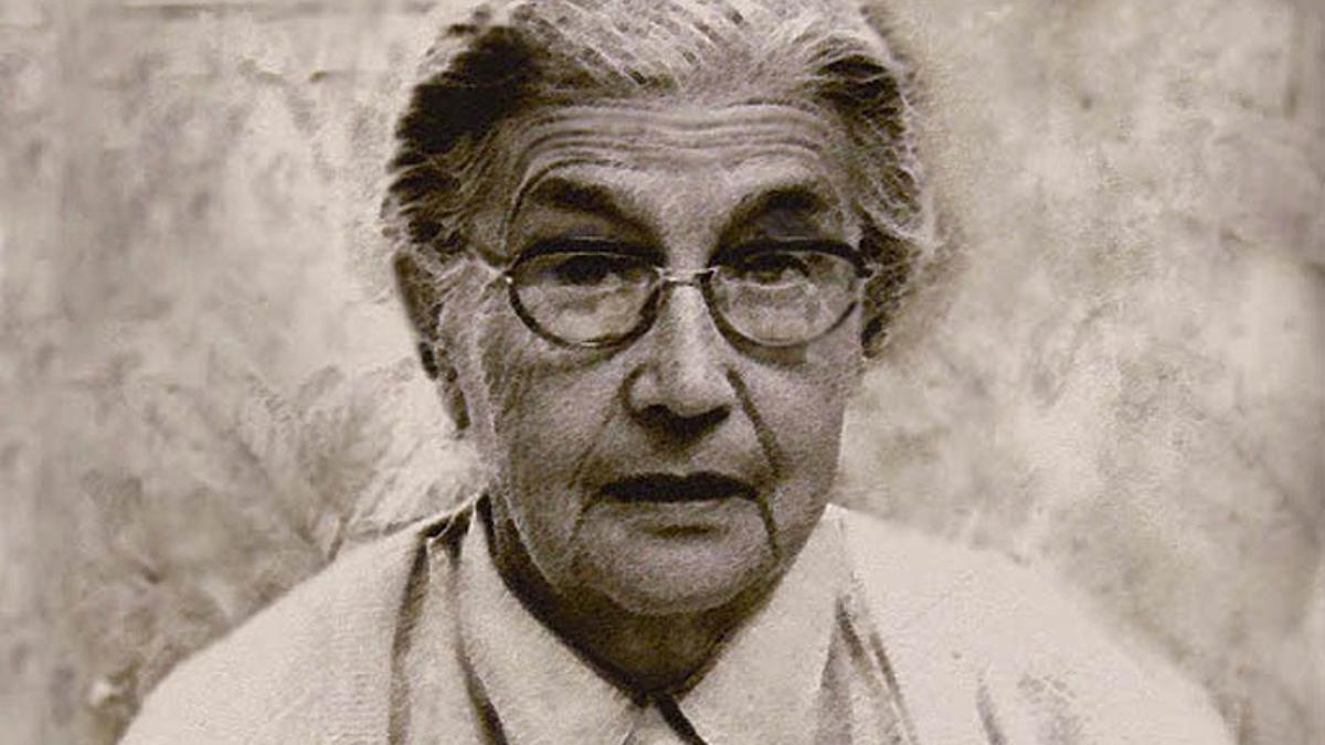 La lexicógrafa María Moliner, de cuyo nacimiento se cumplen 150 años en 2025.