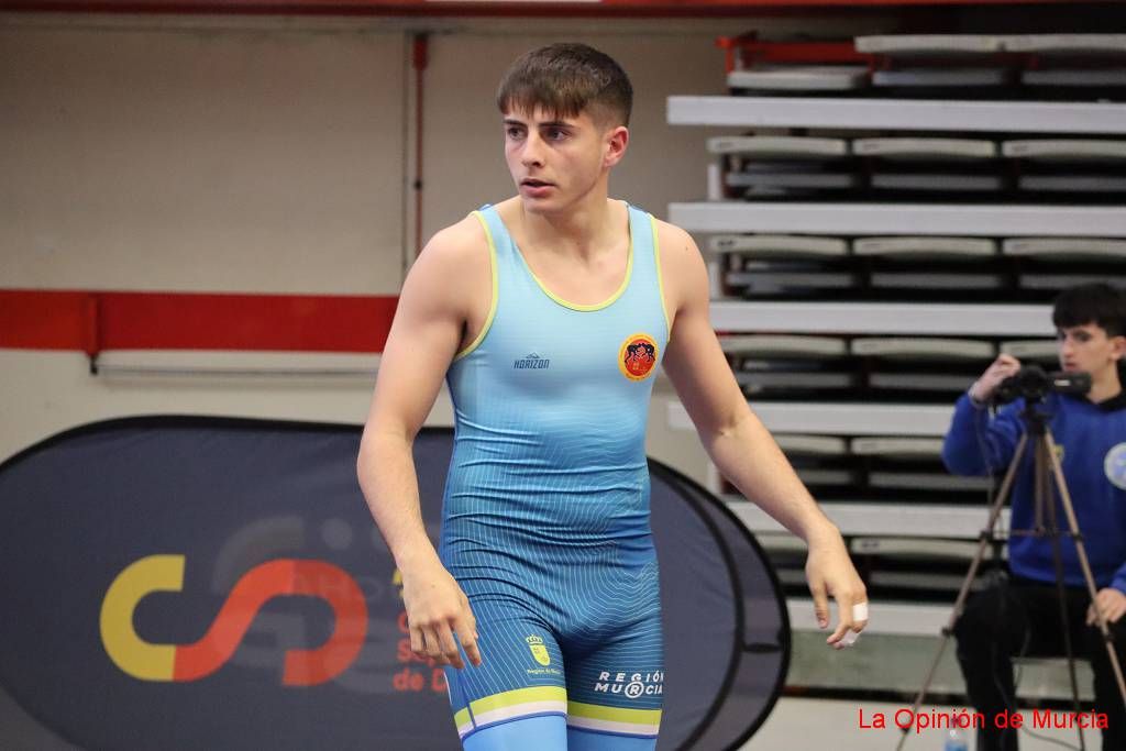 Los deportistas murcianos en el Campeonato de España de lucha