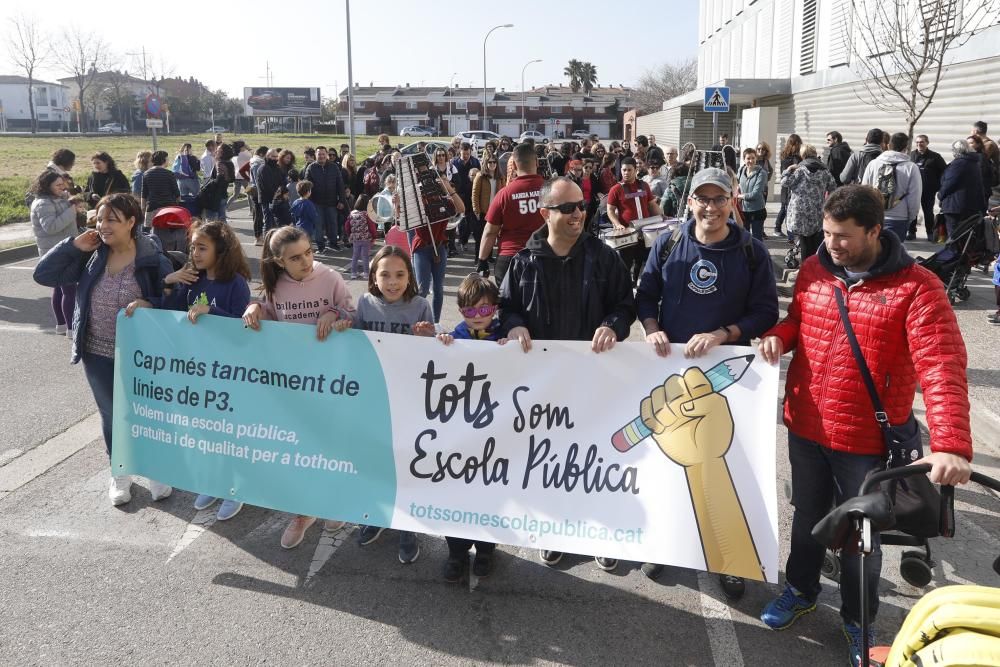 Jornada reivindicativa per defensar l''escola pública a la ciutat de Girona