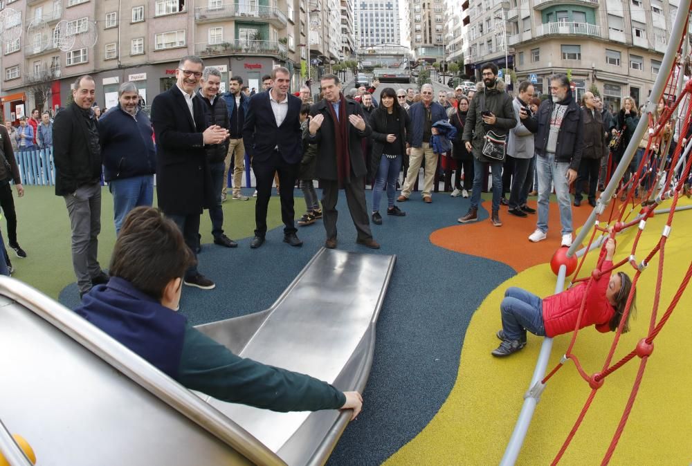 Así es el nuevo 'macroparque' infantil de Vigo.