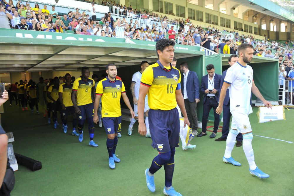 Argentina vence a Ecuador en el Martínez Valero