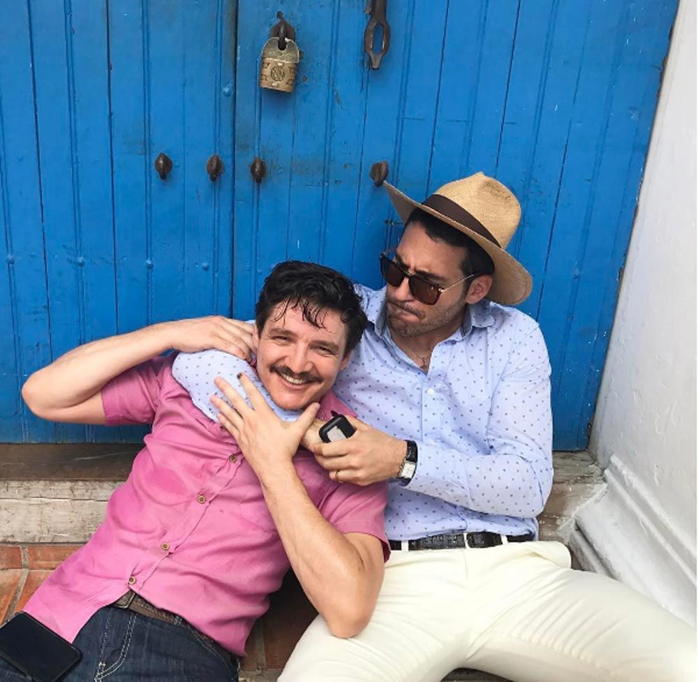 Miguel Ángel Silvestre y Pedro Pascal se han hecho grandes amigos en el rodaje de 'Narcos'