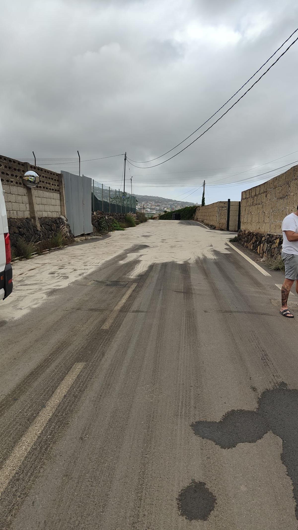 Cierre del camino de La Costa