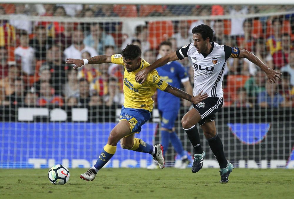 Valencia - Las Palmas, en imágenes