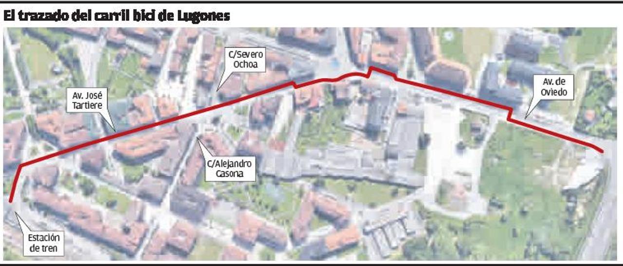 Siero amplía su apuesta por los carriles bici, que quiere conectar con otros municipios