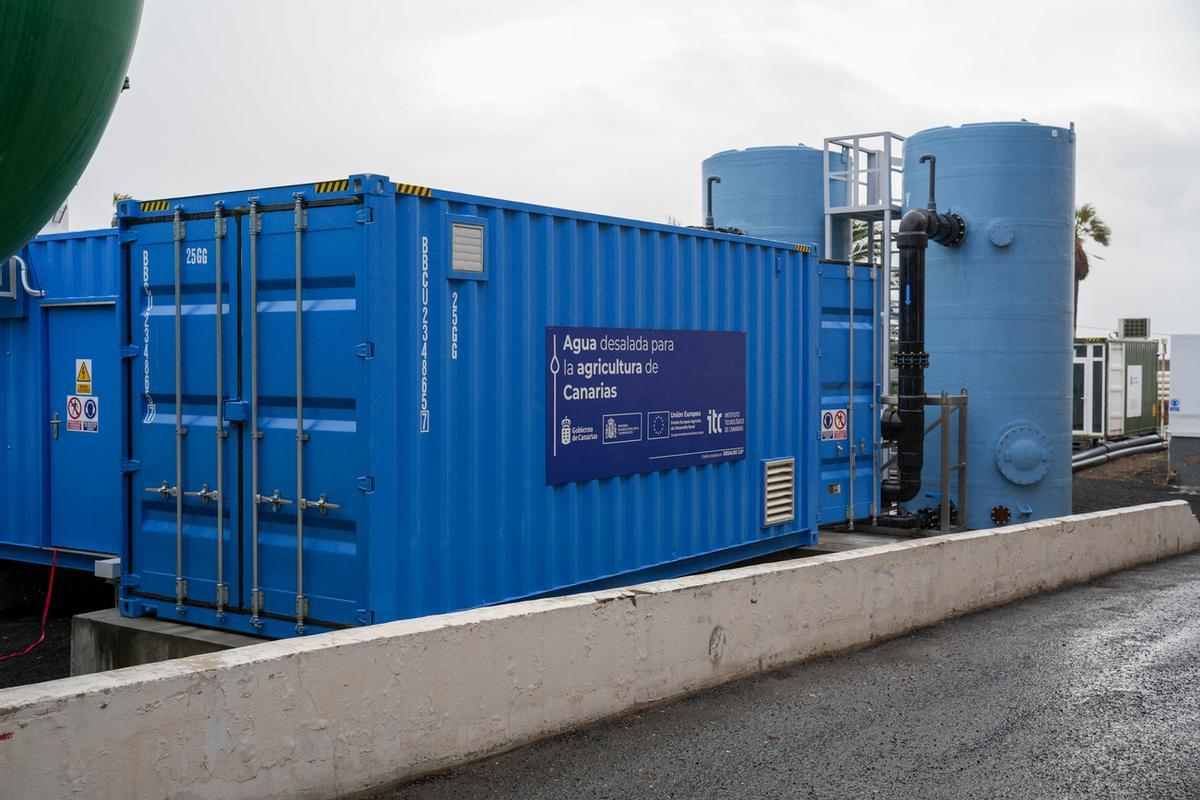 Nueva desaladora para el riego agrícola en Lanzarote.