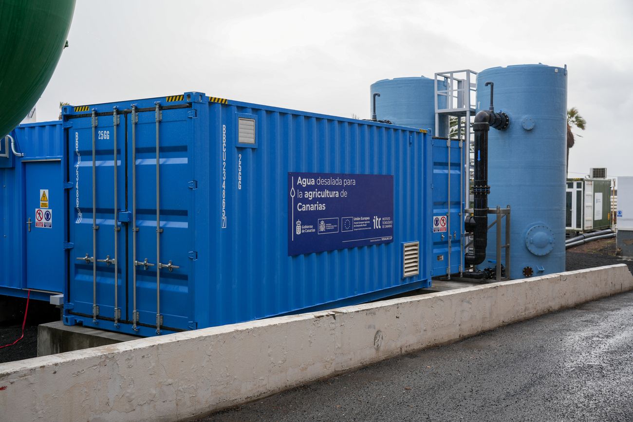 Nueva desaladora para el riego agrícola en Lanzarote.